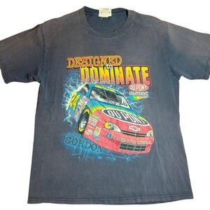 Jeff Gordon Designed‎ To Dominate Built To Conquer SZ L Vintage 1999 Nascar